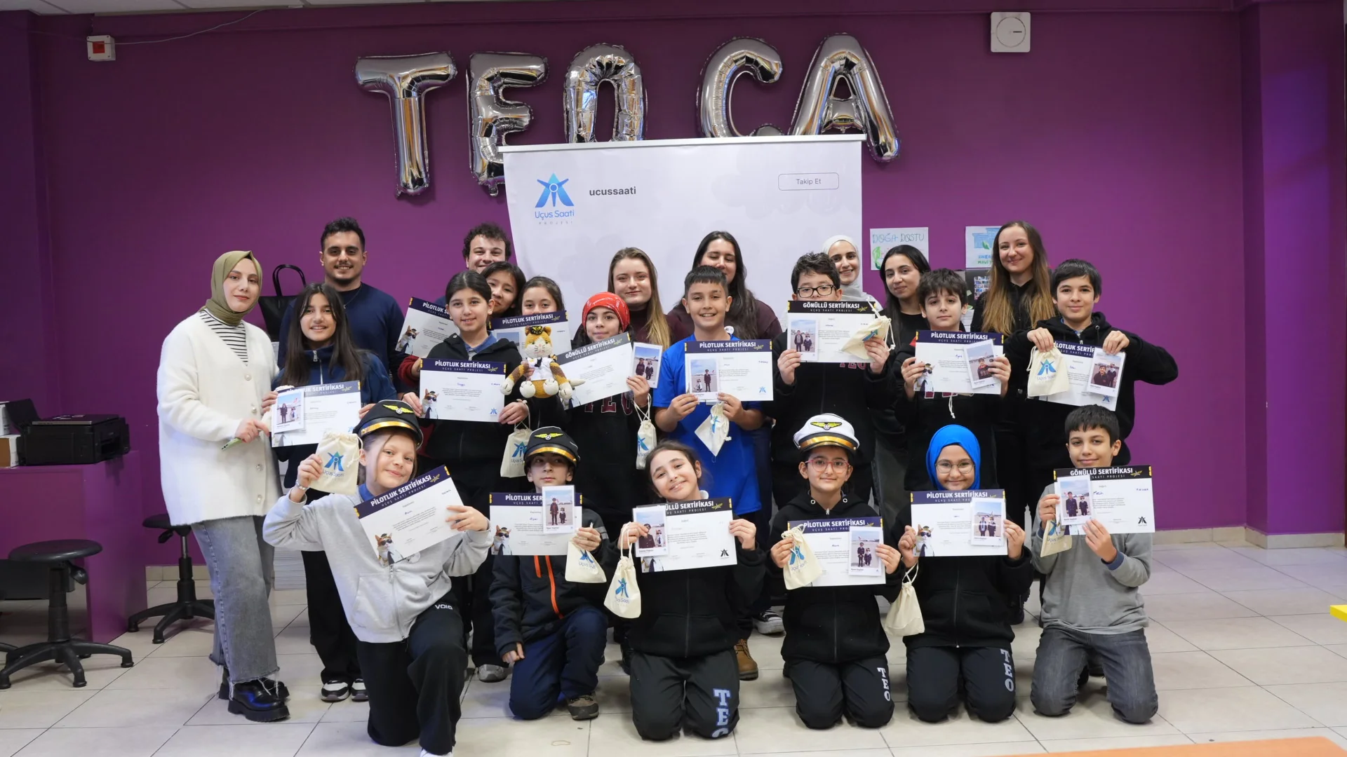 Uçuş Saati havacılık projesi sahadan kareler